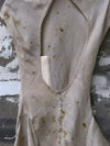 Mutedance 25 Spring/Summer Flower-dyed Short-sleeved Tunic Top MD-MD25SS09-linen